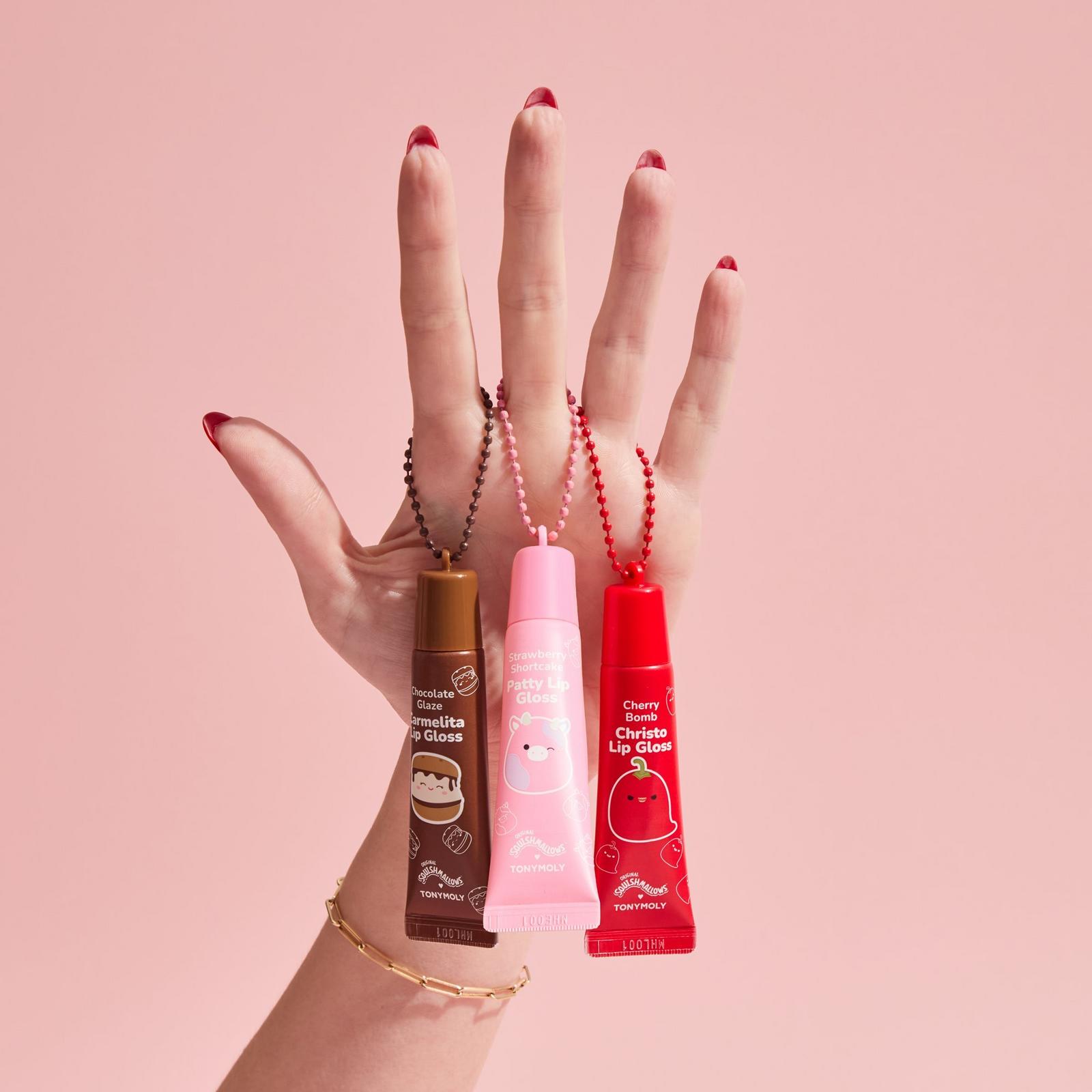 Squishmallows Flavor-ite Friends Lip Gloss Trio