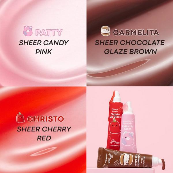 TONYMOLY Squishmallows Flavor-ite Friends Lip Gloss Trio #4