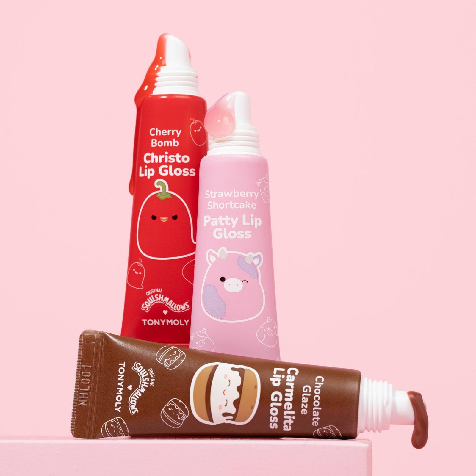 Squishmallows Flavor-ite Friends Lip Gloss Trio