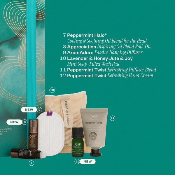 Saje Natural Wellness Well Wishes Best of Saje Advent Calendar #5