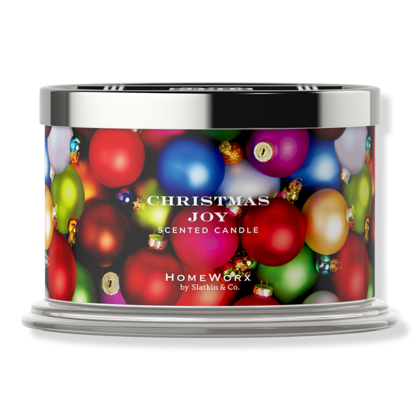 HomeWorx Christmas Joy 4-Wick Scented Candle #1