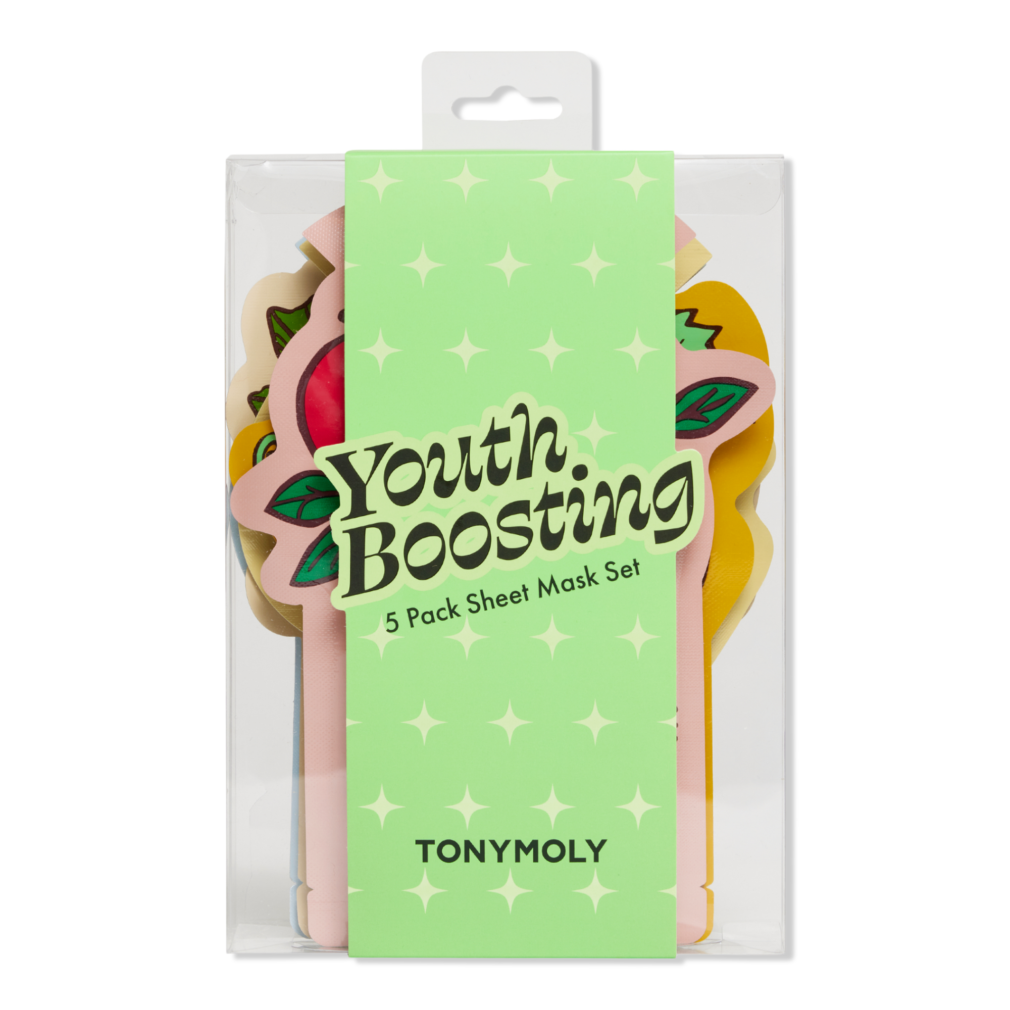 TONYMOLY Youth Boosting 5 Pack Sheet Mask Set #1