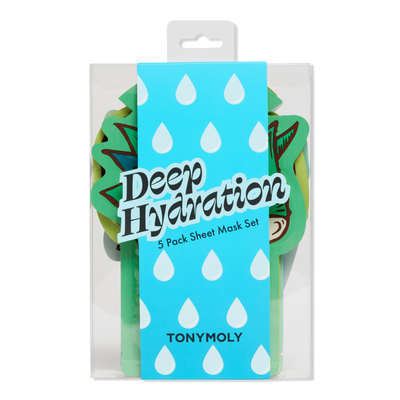 TONYMOLY Deep Hydration 5 Pack Sheet Mask Set