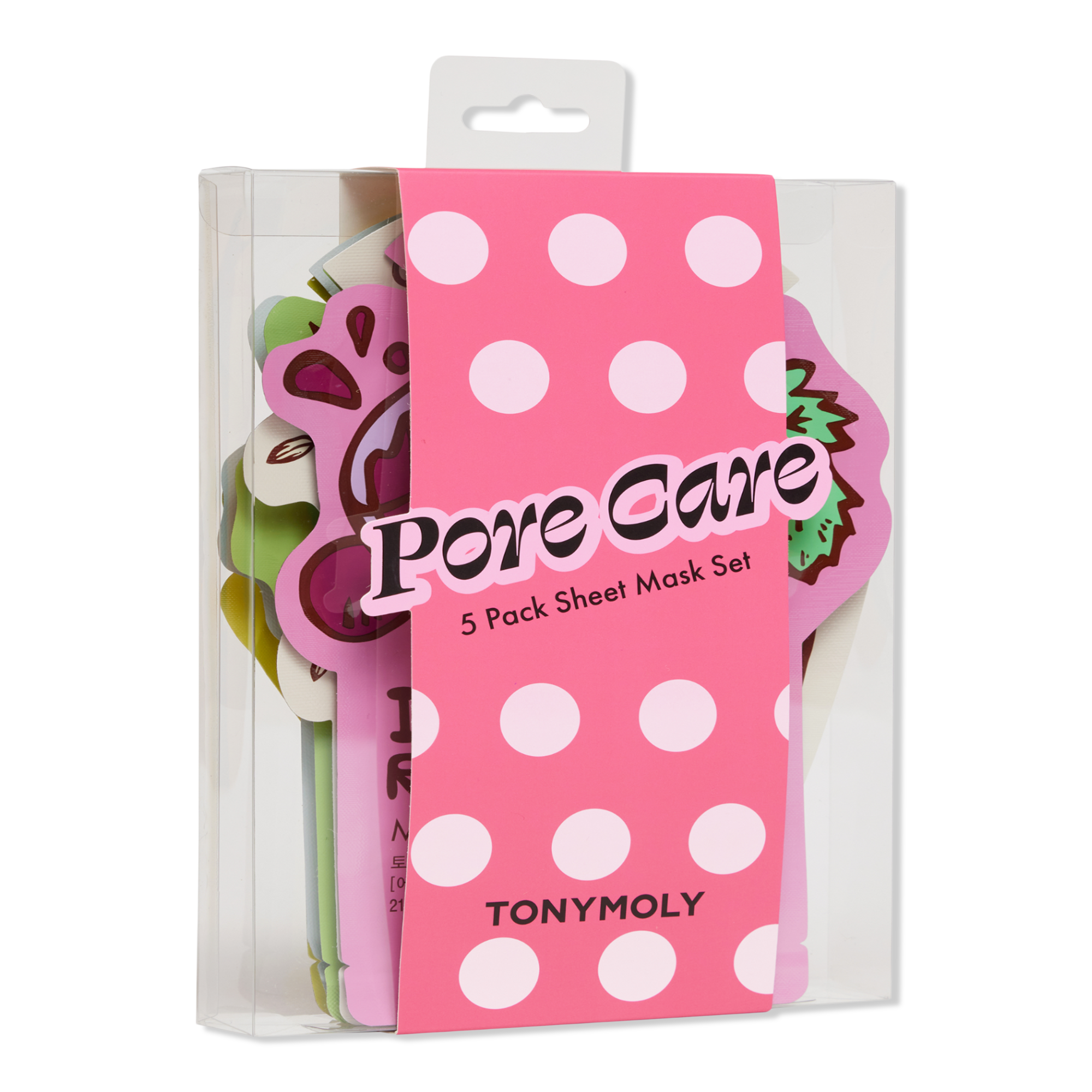 TONYMOLY Pore Care 5 Pack Sheet Mask Set #1