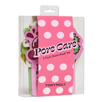 Pore Care 5 Pack Sheet Mask Set