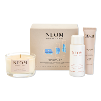 NEOM Wellbeing Giving Good Calm De-Stress Trio