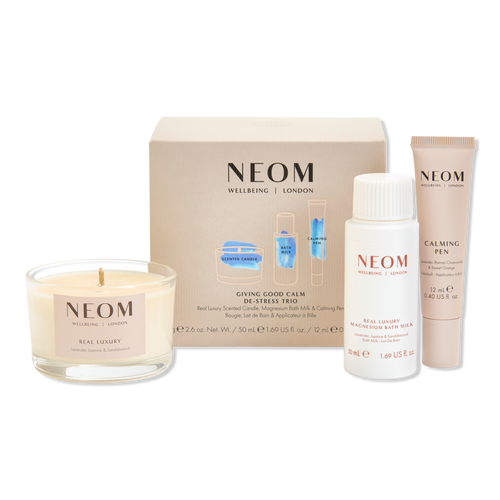 NEOM Wellbeing - Giving Good Calm De-Stress Trio Discovery Kit