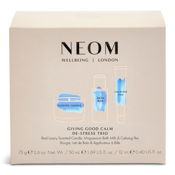 NEOM Wellbeing Giving Good Calm De-Stress Trio #2