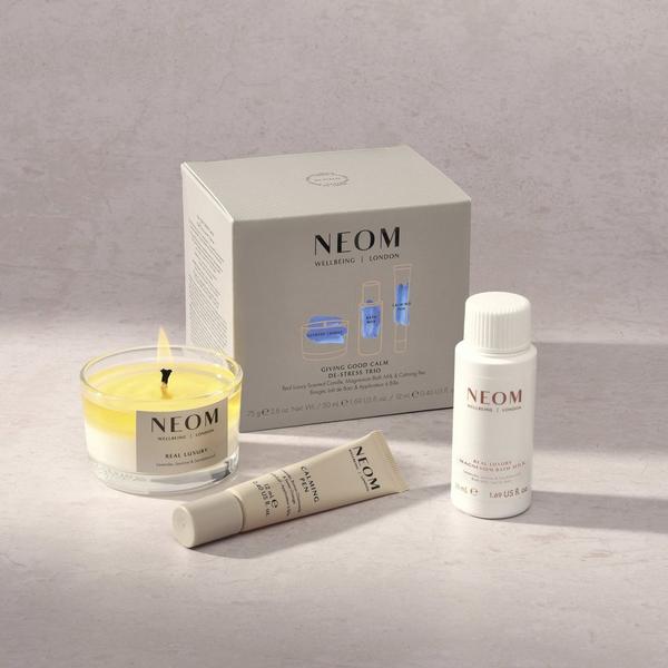 NEOM Wellbeing Giving Good Calm De-Stress Trio #4