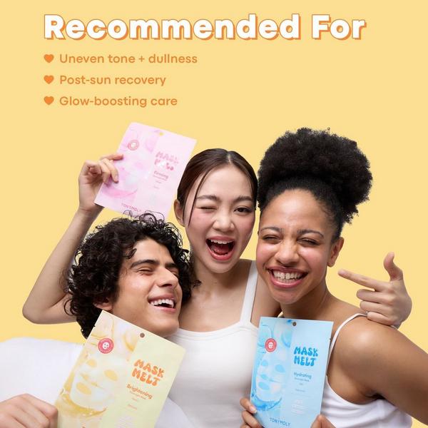 TONYMOLY Mask Melt Vitamin C + Rice Overnight Hydrogel Mask #6