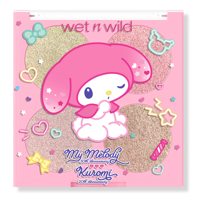 Wet n Wild My Melody Anniversary Blush & Highlighter Quad