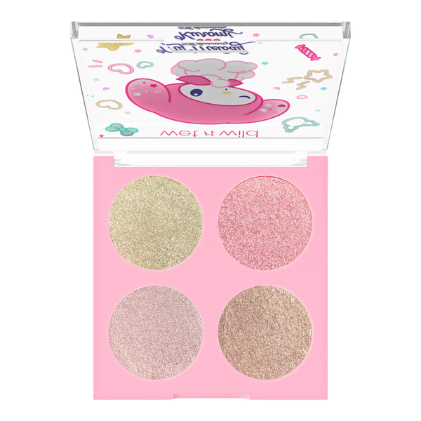 Wet n Wild My Melody Anniversary Blush & Highlighter Quad #4