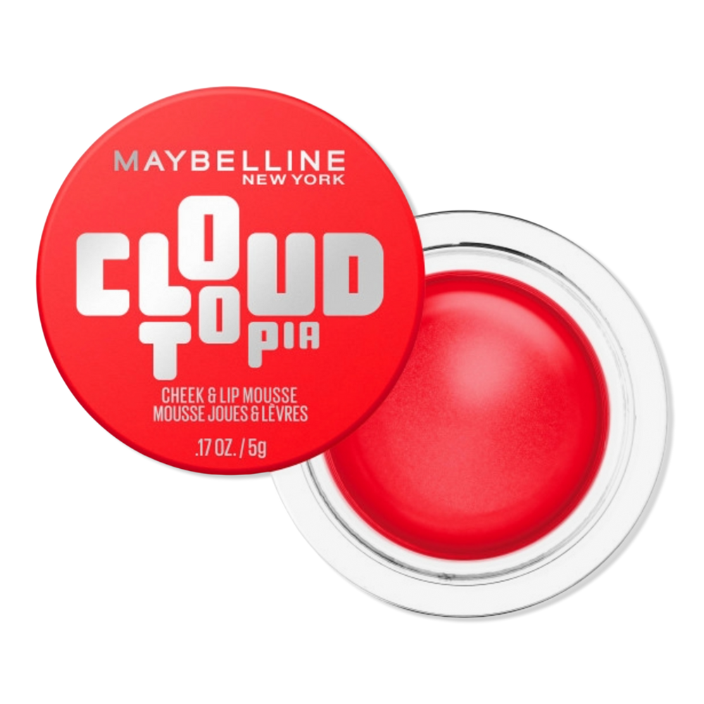 Maybelline Cloudtopia Cheek And Lip Mousse - Divine Crimson