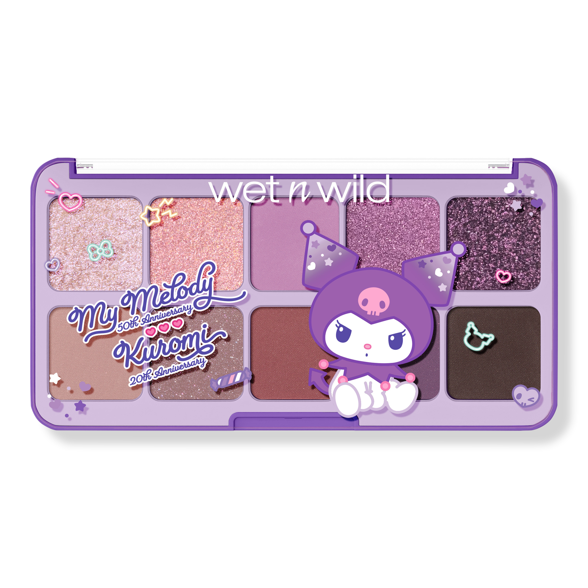 Wet n Wild Kuromi Anniversary Eye & Face Palette #1