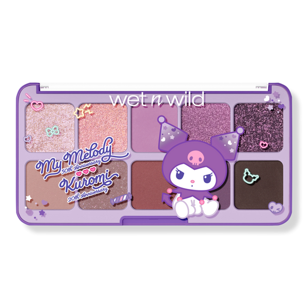 Wet n Wild Kuromi Anniversary Eye & Face Palette #1