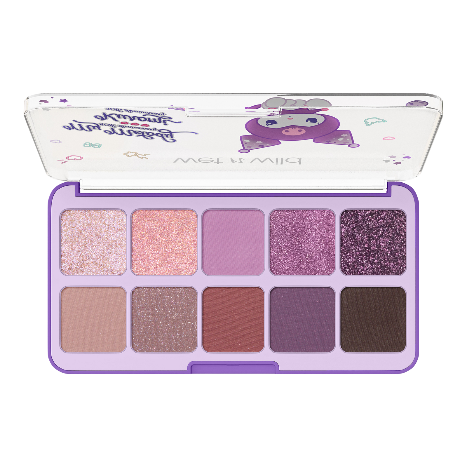 Kuromi Anniversary Eye & Face Palette - grunge glam