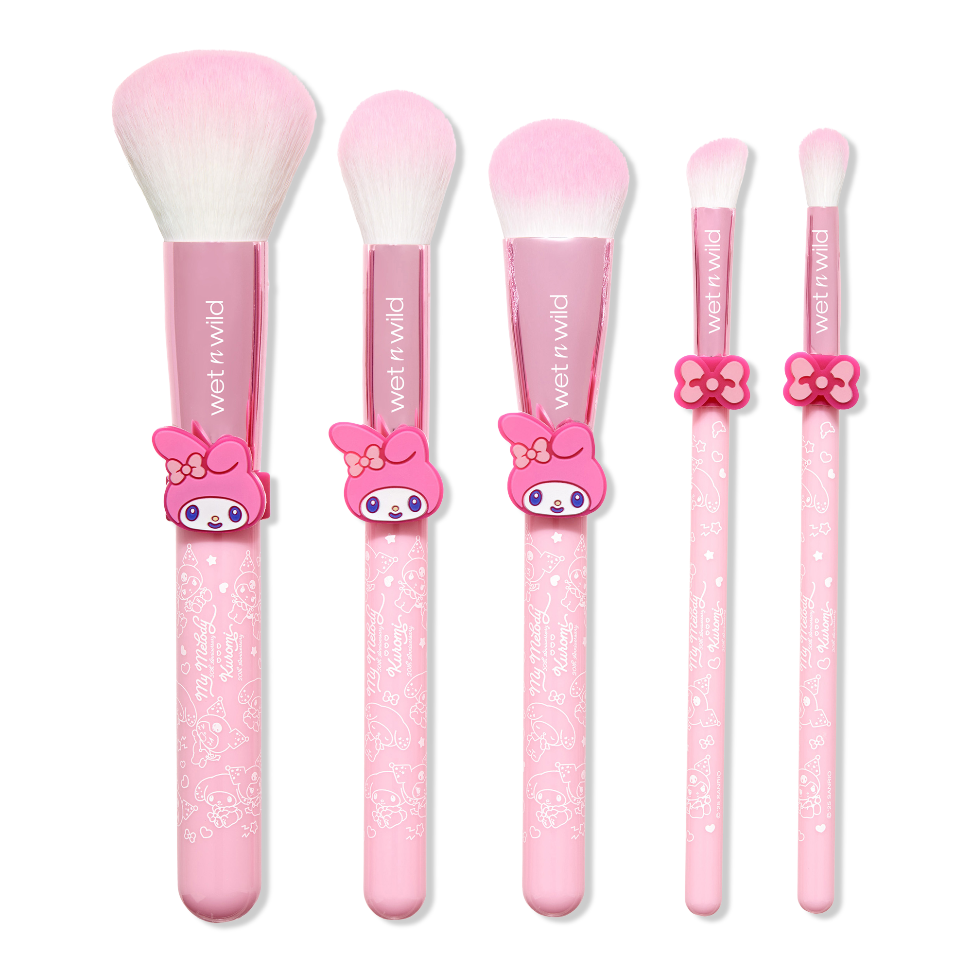 Wet n Wild Melody Anniversary 5-Piece Makeup Brush Set #1