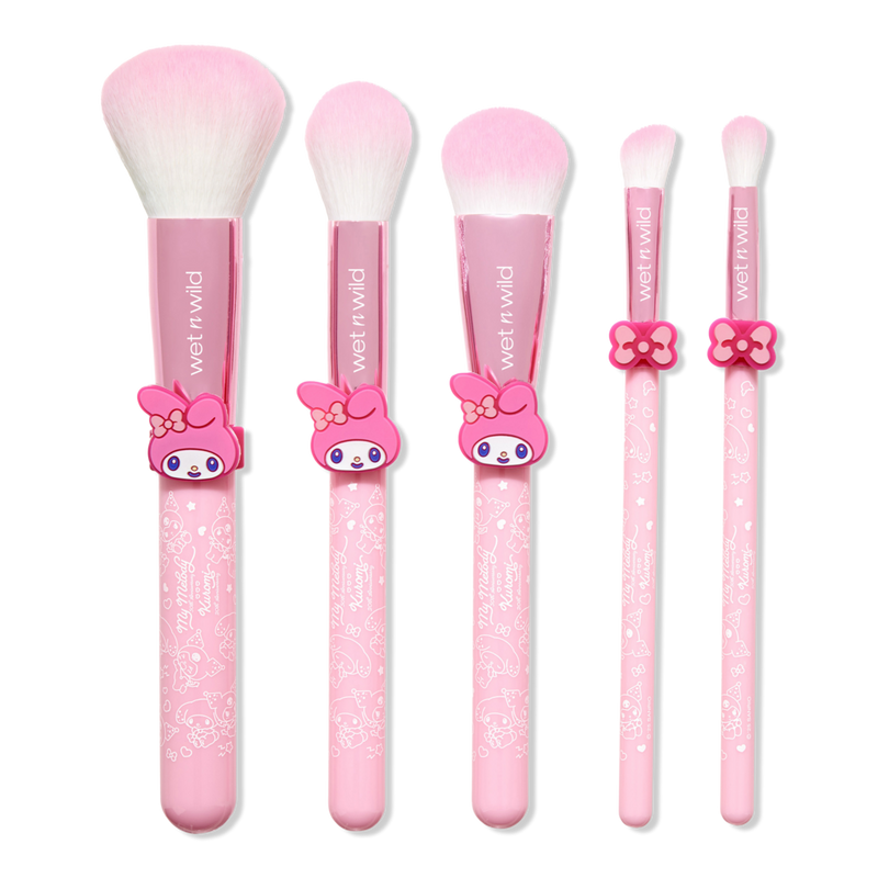 Wet n Wild - Melody Anniversary 5-Piece Makeup Brush Set | Ulta Beauty
