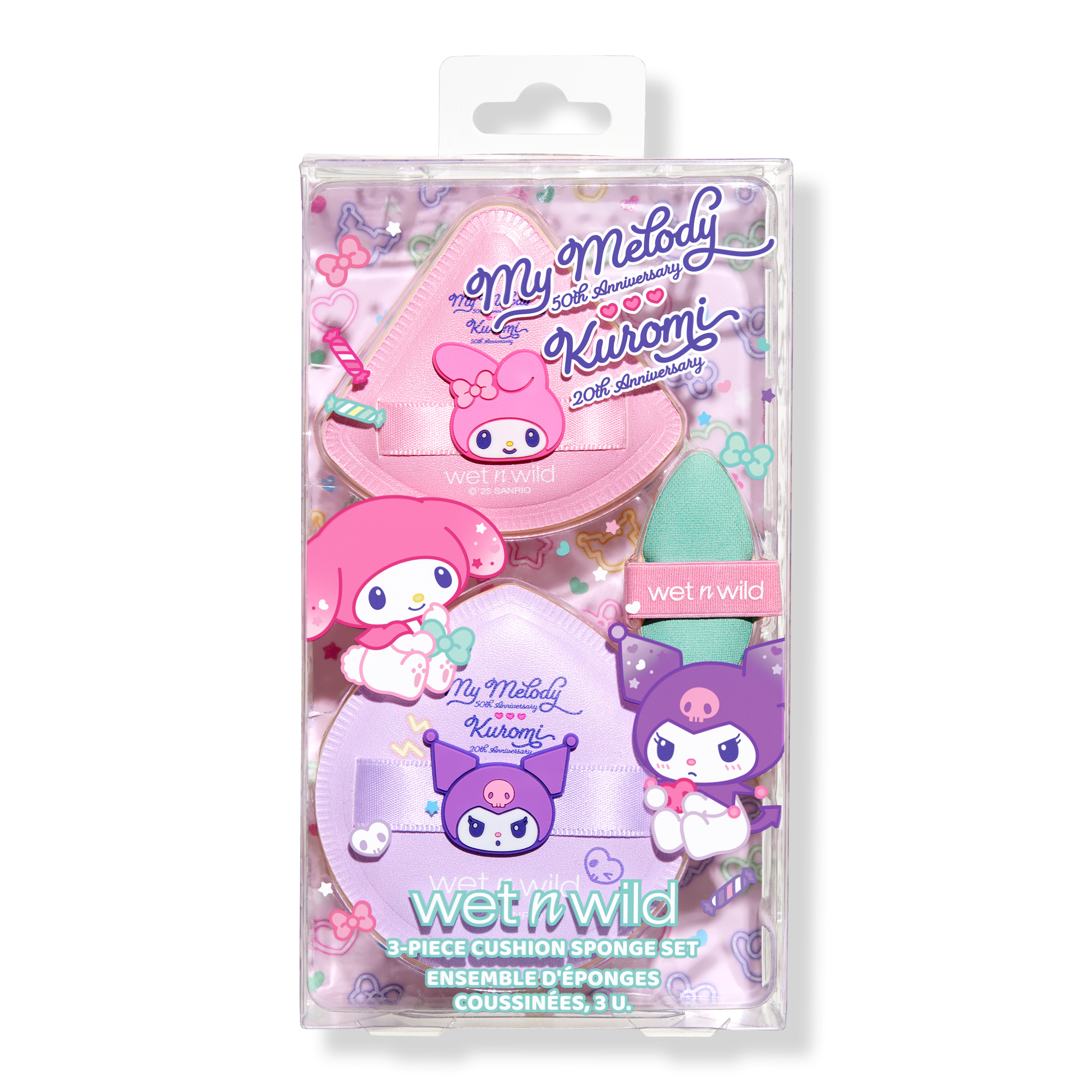 Wet n Wild My Melody Anniversary Cushion Sponge Set #1