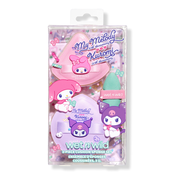 Wet n Wild My Melody Anniversary Cushion Sponge Set #1