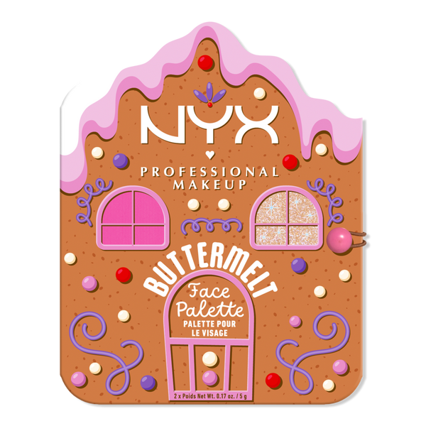 NYX Professional Makeup Buttermelt Face Palette Blush & Highlighter Duo #1