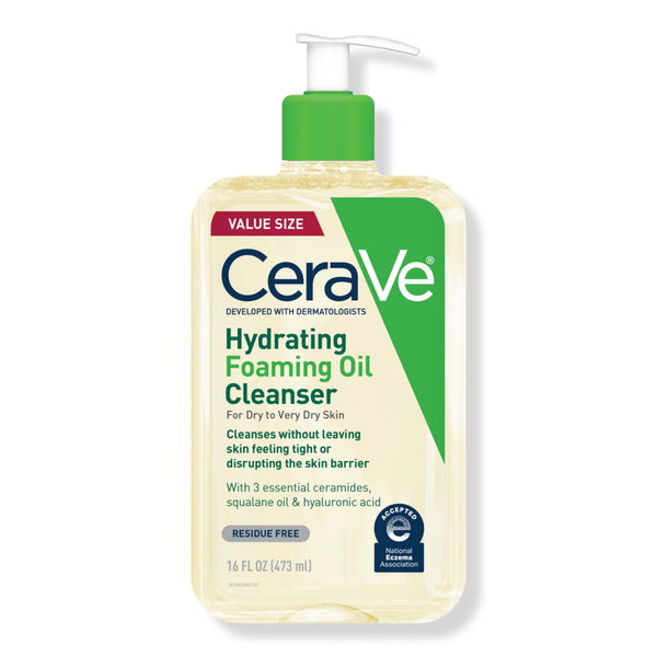 CeraVe Hydrating Foaming Oil Cleanser #1