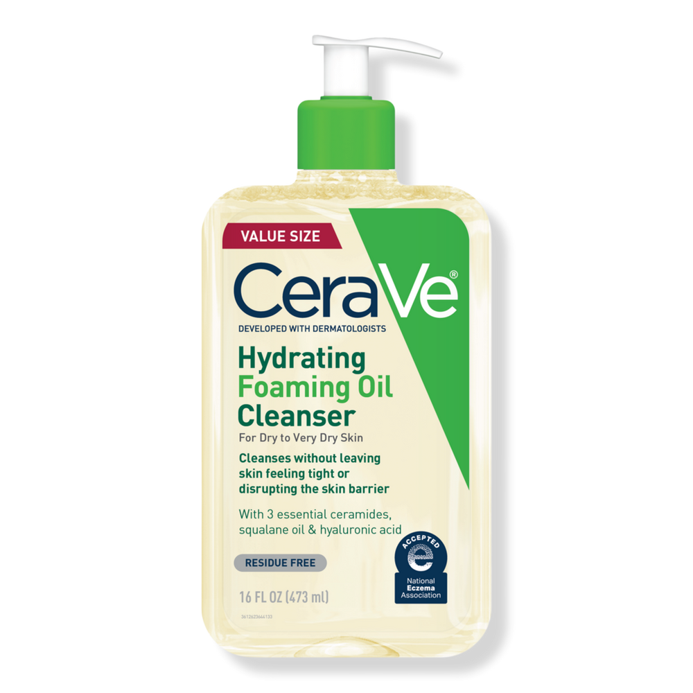 Cerave Hydrating Foaming Oil Cleanser - 16.0 oz