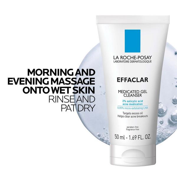 La Roche-Posay Effaclar Medicated Gel Cleanser for Acne Prone Skin #3