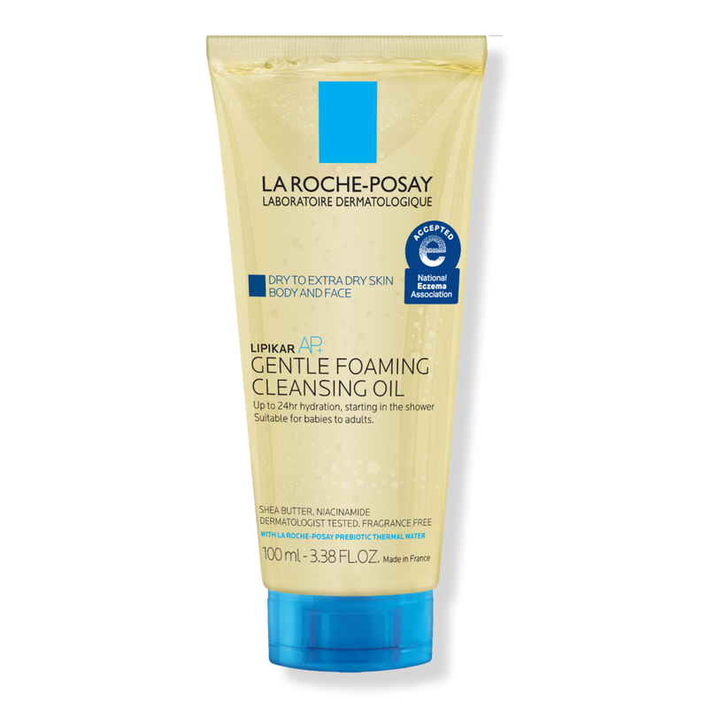 La Roche-Posay - 3.38 oz Lipikar AP+ Gentle Foaming Cleansing Oil