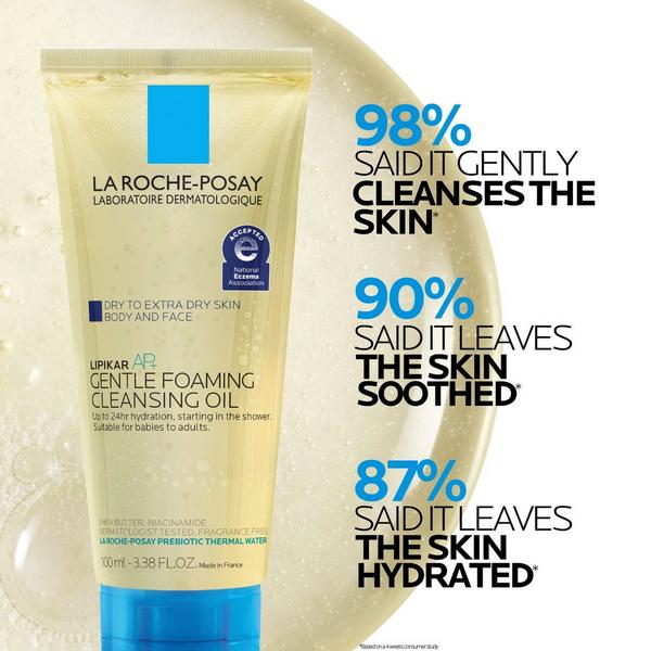 La Roche-Posay Lipikar AP+ Gentle Foaming Cleansing Oil #4
