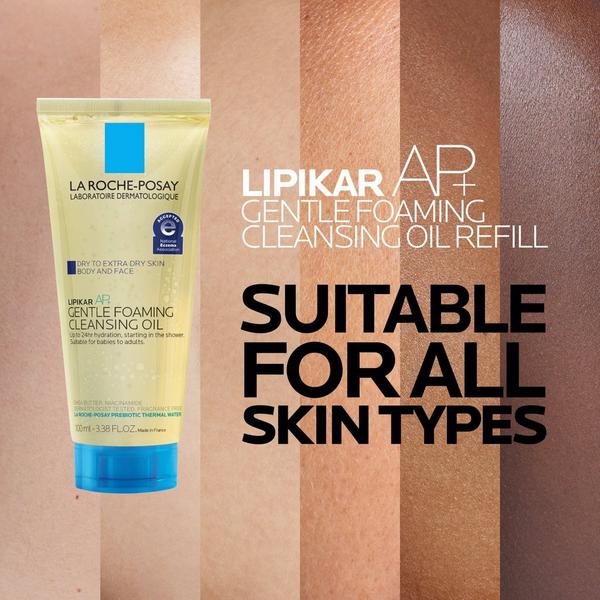 La Roche-Posay Lipikar AP+ Gentle Foaming Cleansing Oil #5