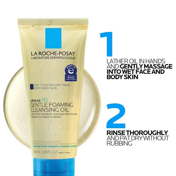 La Roche-Posay Lipikar AP+ Gentle Foaming Cleansing Oil #7