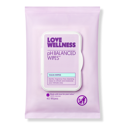 Love Wellness pH Balanced Wipes: Vulva Wipes