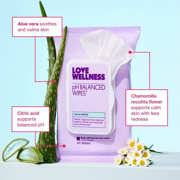 Love Wellness pH Balanced Wipes: Vulva Wipes #3