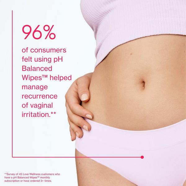 Love Wellness pH Balanced Wipes: Vulva Wipes #4