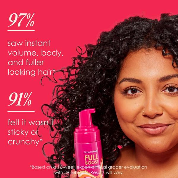 Grande Cosmetics Travel Size GrandeHAIR Full Boost Volumizing Foam #4