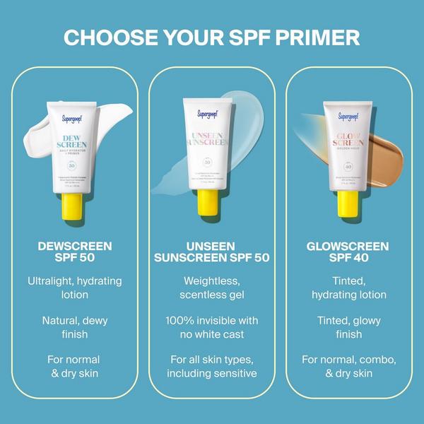 Supergoop! Dewscreen Hydrating Primer SPF 50 #8