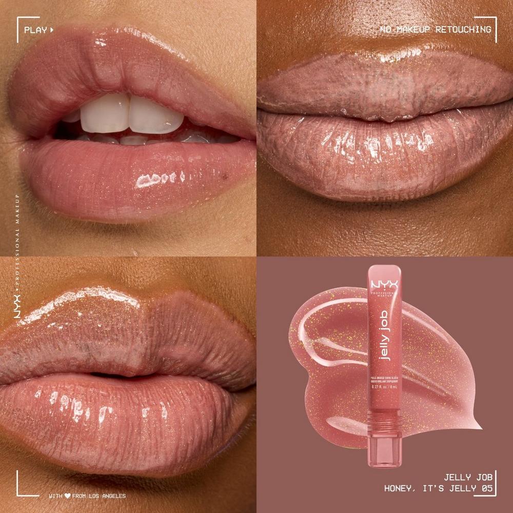 Jelly Job Lip Gloss - Honey It’s Jelly