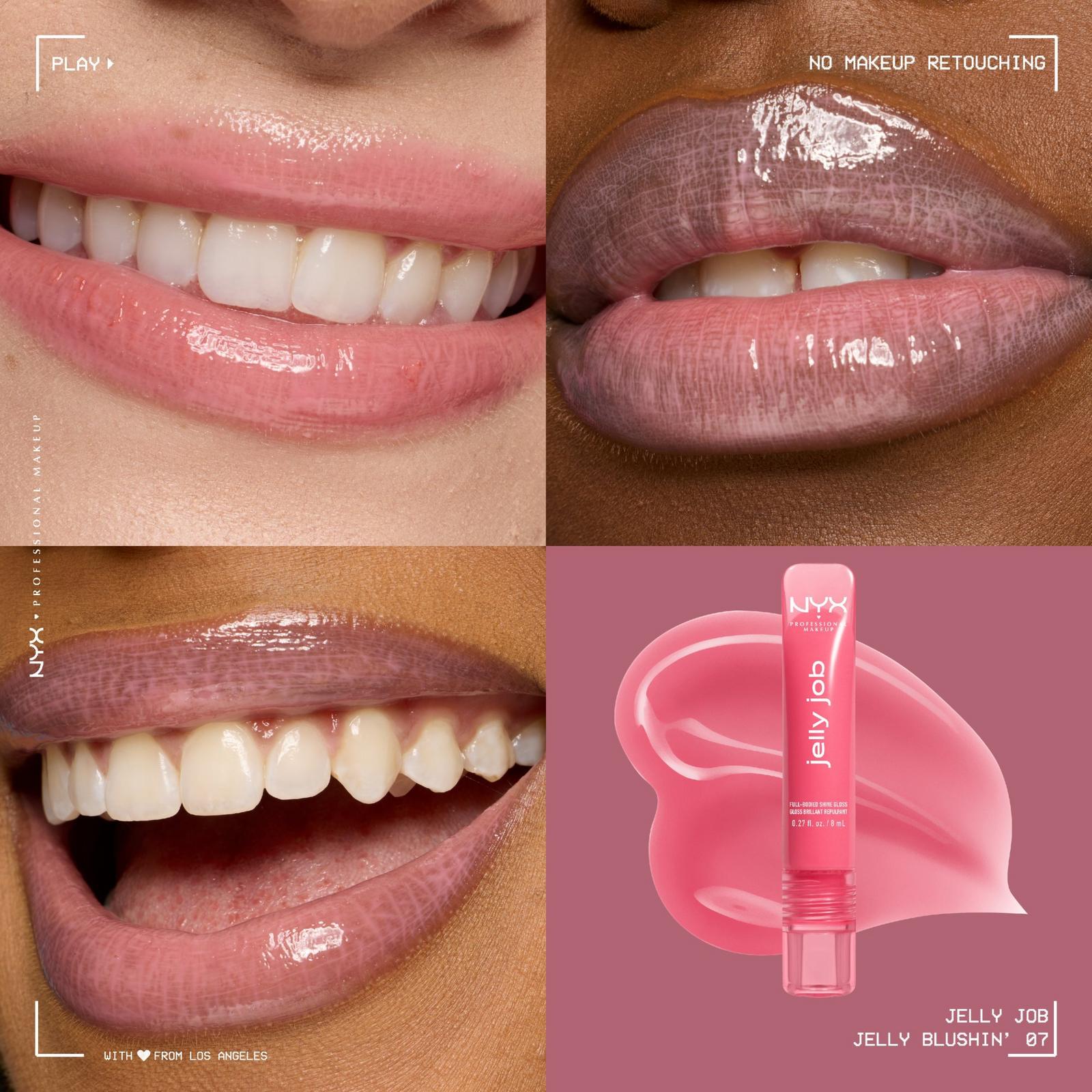 Jelly Job Lip Gloss - Jelly Blushin'