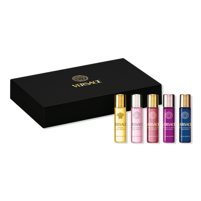 Versace Free 5-Piece Travel Gift with select large spray purchase