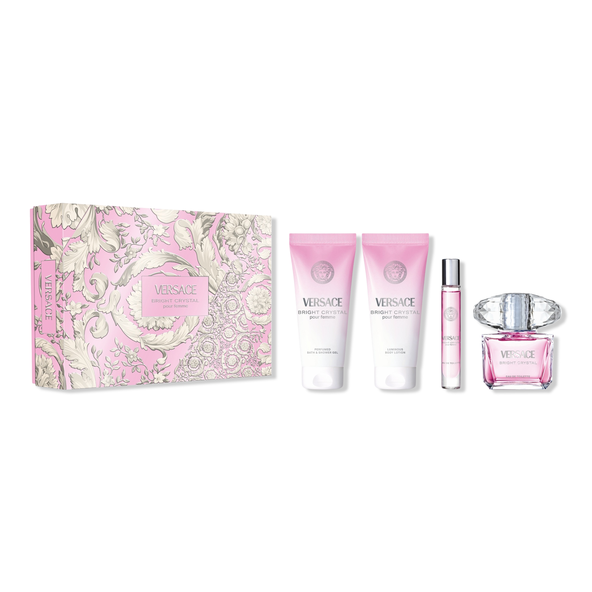 Versace Bright Crystal 4-Piece Gift Set #1