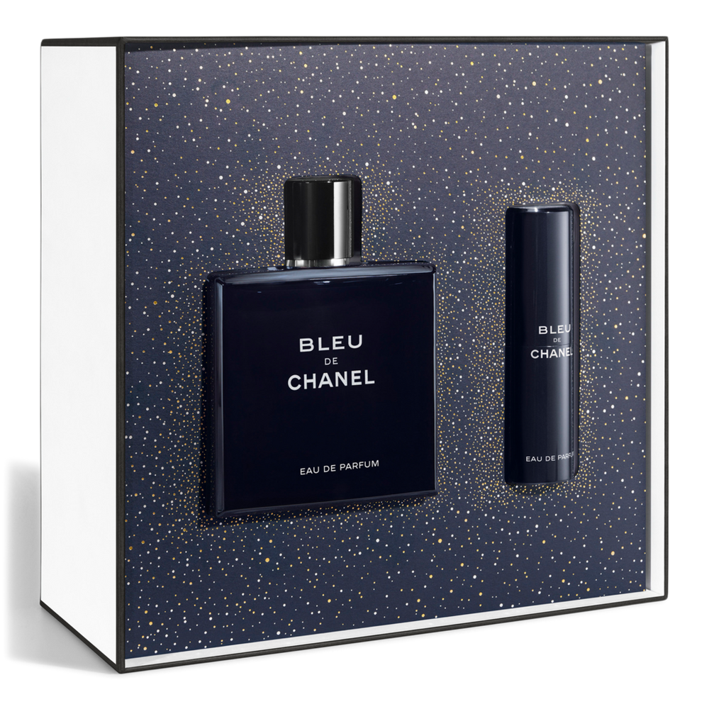 Chanel Bleu De  Eau De Parfum Twist And Spray Set
