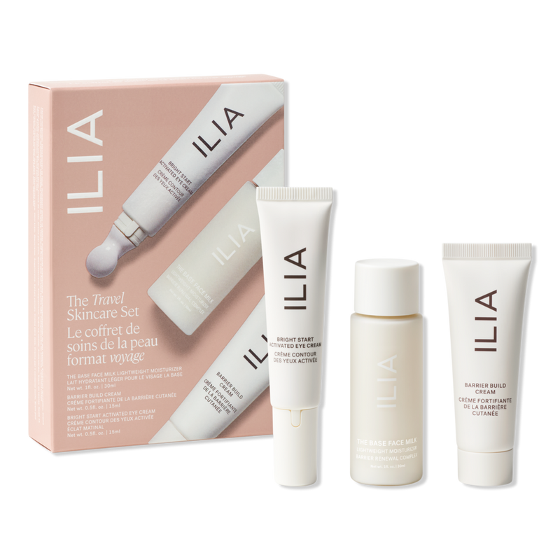 ILIA - The Travel Skincare Set - Mini Clean Skincare Essentials