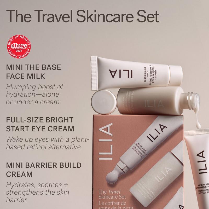 ILIA - The Travel Skincare Set - Mini Clean Skincare Essentials