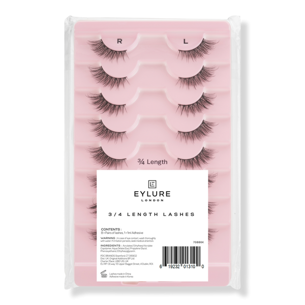 Eylure 3/4 Length Accent No. 601 Eyelashes Multipack #1
