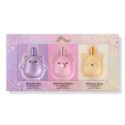 Squishmallows Fragrances 3-Piece Coffret Set