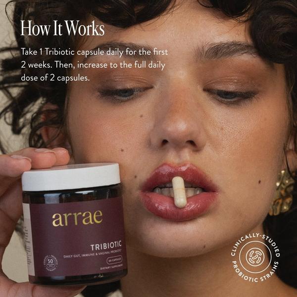 arrae Tribiotic: Daily Gut, Skin, and Vaginal Support Capsules #2