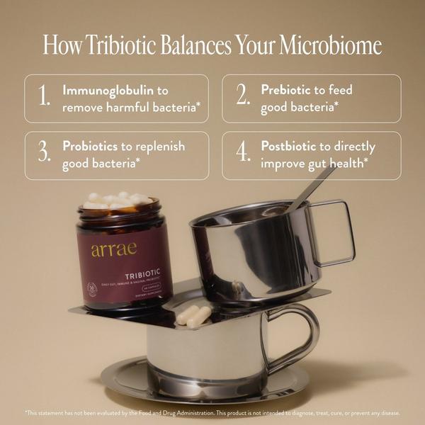 arrae Tribiotic: Daily Gut, Skin, and Vaginal Support Capsules #4