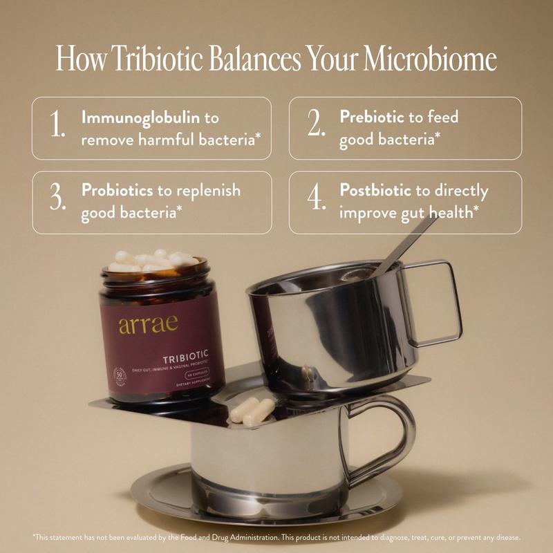 Tribiotic: Daily Gut, Skin, and Vaginal Support Capsules