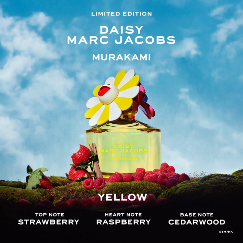 Marc Jacobs - 1.6 oz Daisy Murakami Yellow Limited-Edition Eau de
